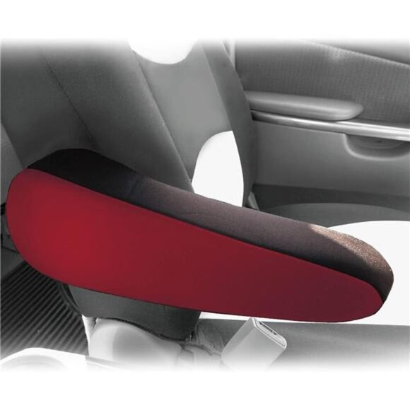 Group Flat Cloth Fabric Armrest Cover Semi-Universal Fit, One Pair Black - Picture 6 of 7